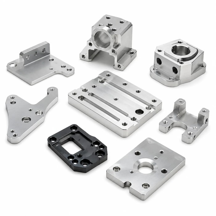 CNC-bearbetad fäste